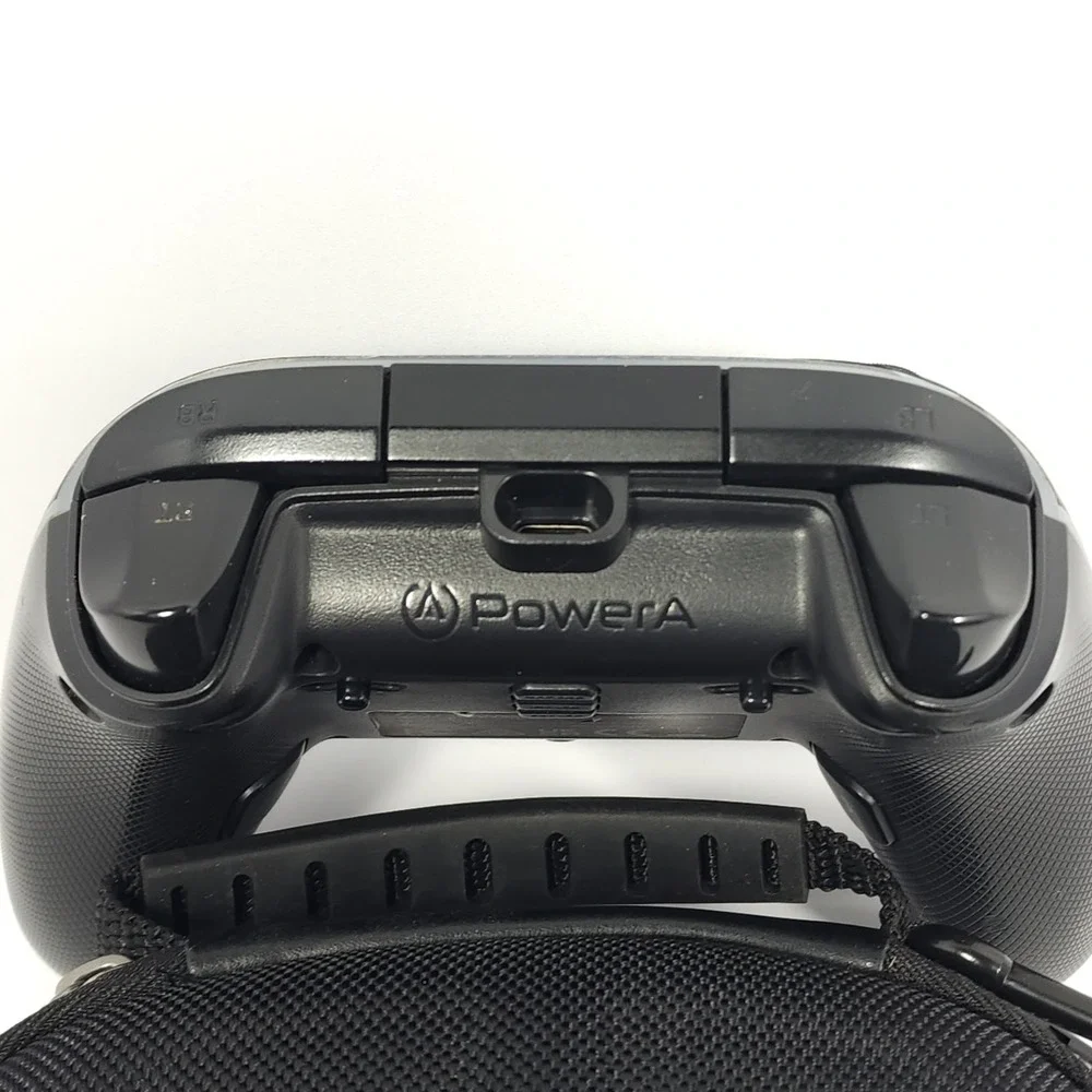 PowerA Advantage Wired Controller Xbox XBGPSPWI‎ Untested Parts only & Case